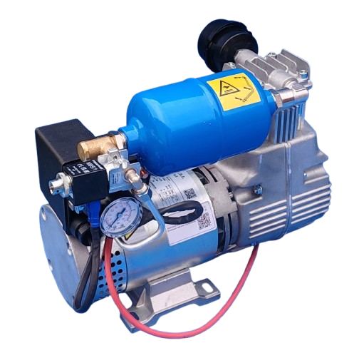 Compresor de aire 24V CC80 IP20 600 Watt con regulador de presion